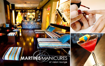 Whether it be a late-day business meeting or a girls' night out, Martinis & Manicures is a perfect destination to enjoy the good life.