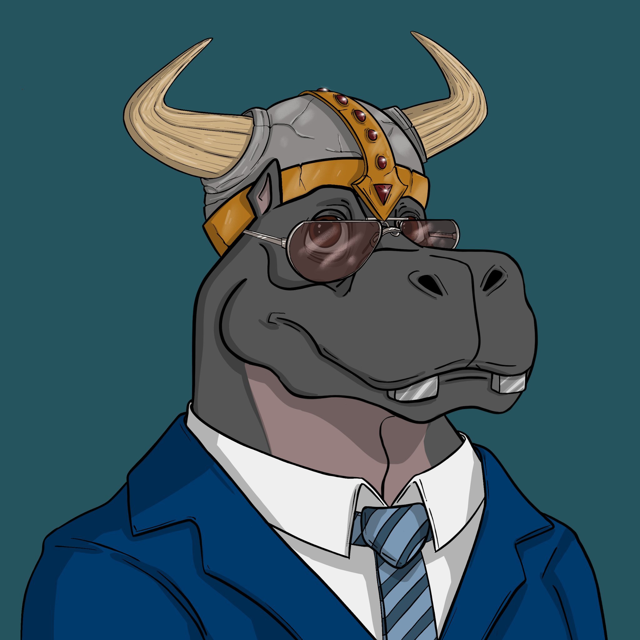 Just a regular guy trying to get by. #CryptoHippos