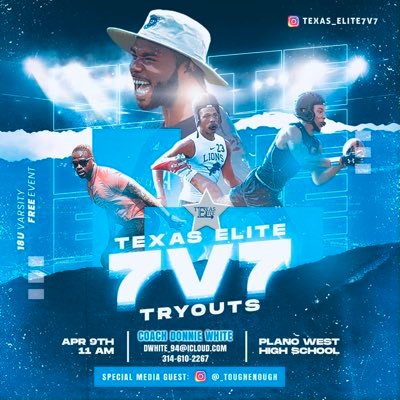 The Newest 7v7 18u Team in Dallas “All men are created equal. Some work harder in preseason.”