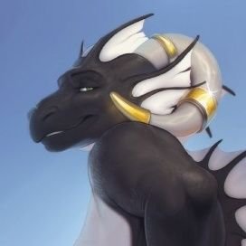 moondragin's profile picture. Solo una dragona jorny (arte no mio)