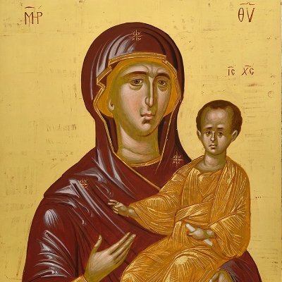 ByzNfts's profile picture. The honor which is paid to the image passes on to that which the image represents, and he who reveres the image reveres in it the subject represented.-Nicaea II
