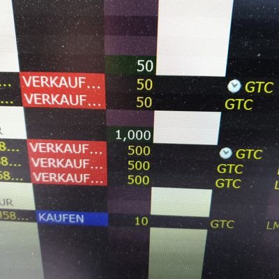 Boerseninsider1's profile picture. #Boersianer #IB
Hier poste ich anonym meine Eindrücke und Ideen für Trades. Keine Kaufempfehlung, nur meine persönliche Einschätzung!