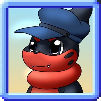 Koron_Bui's profile picture. The infamous Buizel with the black and red fur, that drives a car.