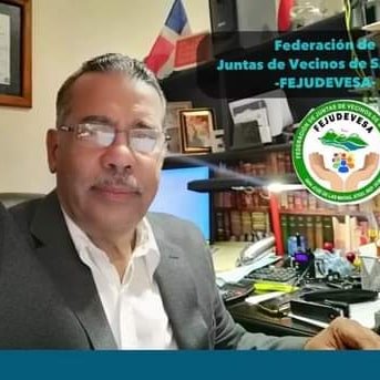 Abogado, Presidente de FEJUDEVESA (Federación de Juntas de Vecinos de Sajoma, Tel. 829-903-8007