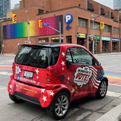Ask an American to VOTE!! https://t.co/qy3G6A474v #CatchitCanada #HaveYouFoundit? #FindtheVoterMobile! #VroomVrooomVote!