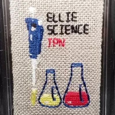 研究者や科学好きな人が持ちたくなるような、コアなScience刺繍グッズを作ります。生命科学系の研究者👩‍🔬🔬🧫🦠🧬普段は科学ネタつぶやきます🎓Dedicated embroidery works for science enthusiasts