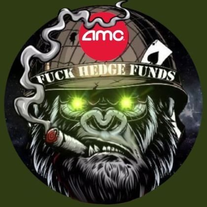 $8.01 Veteran $AMC Silverback hodler. NOT financial advice. I share sarcastic memes and I hodl for all my fellow apes

#apestogetherstrong #apearmy #amc #gme