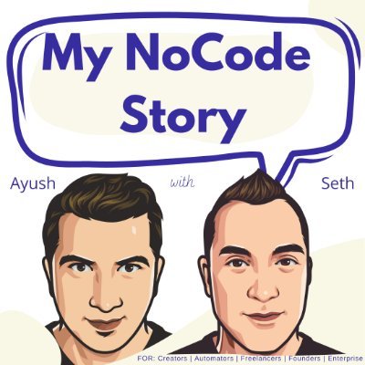 Podcast and Weekly Newsletter that help you learn from the best in the world of NoCode Tech! 

If they can do it, you can too!!

Follow @ayushsharma for more!