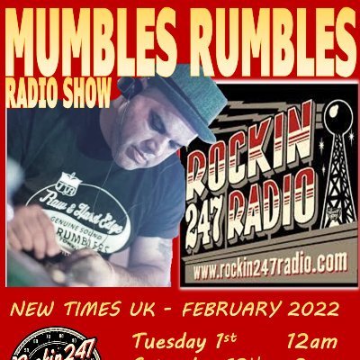 International Record Spinner ,Internet Radio DJ @(Rockin247radio)
Dave Mumbles World tour completed USA,TOKYO,AUSTRALIA,HAWAII,SPAIN,FRANCE +more to see & Do.
