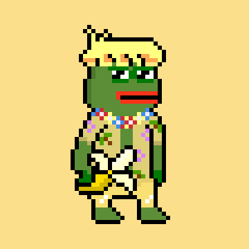 3333 PEPOS NOT GIVING A F*CK – BE LIKE PEPO. NO F*CKS GIVEN, JUST PIXEL ART PEPO PFPs. CC0, no discord, just pixel art.