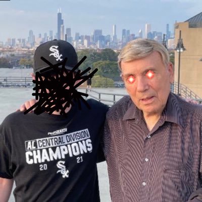 My grandson @ChiSoxFanMike has never seen a pair of tits. WHITESOX MEGA FAN ACCOUNT! Authenticity of my hairpiece is under review.