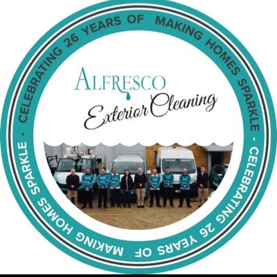 Alfresco Exterior Cleaning. Residential and Commercial properties throughout Oxfordshire. SoftWashing, pressure washing, window cleaning, gutter cleaning + more