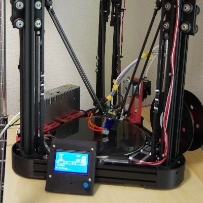 5+ axis 3D printer researcher (self-proclaimed)/Founder of HEXA printer (6-axis delta printer)/Maker/
4-27,28(H2き33技):ニコニコ超会議2024出展/お仕事依頼はDMにてお願いします。