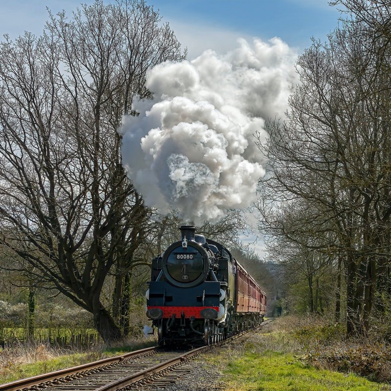 Heritage railway traveling from Wirksworth to Duffield through the beautiful Ecclesbourne Valley.