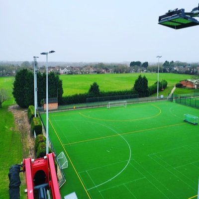 We offer LED Flood lighting and organise full projects for pitch lighting installs