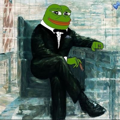 PEPE (the green frog on green charts)