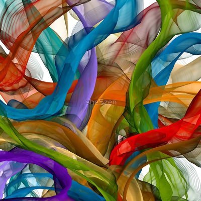 Mes abstractions expriment toujours un message 😌 ou presque 🤔 sheSzen est une marque déposée 😉