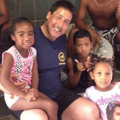 Profile picture is me with several children from the Rocinha Favela in Rio de Janeiro.  It’s controlled by ADA.