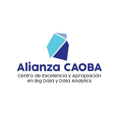 Centro de Excelencia y Apropiación en Big Data y Data Analytics (CAOBA) #DatosEnColombia #BigData #Analytics #CacharrerandoDatos Contacto: info@alianzacaoba.co