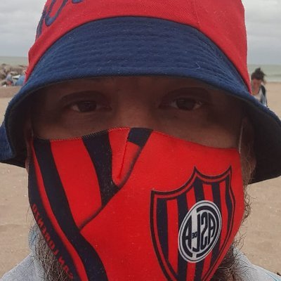 Con el  corazon de San Lorenzo con la cabeza pincharrata.