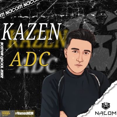 TomoriKazen's profile picture. Pro Player⭐⭐⭐ Rol ADC⭐⭐⭐ Carril dragón 🐲🐲🐲🏅👾👾👾
JUGADOR DE NACOM GAMING
INSTAGRAM: kazentomori