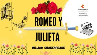 Libro Romeo y Julieta es una tragedia y melodrama. Historia de dos jóvenes separados por la oposición de sus familiares, rivales entre sí.