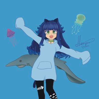 Just shark loving, anime fan who appreciates cute and spooky things.