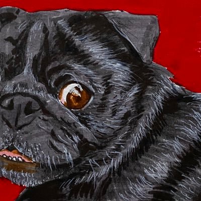 I am a graphic designer working mostly on corporate projects. But my passion and hobby is drawing and painting dogs which, I do in most of my spare time.
