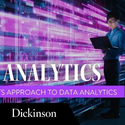 Official account of Dickinson College Department of Data Analytics. Follow for department related news/events/announcements. rt!=endorsements.