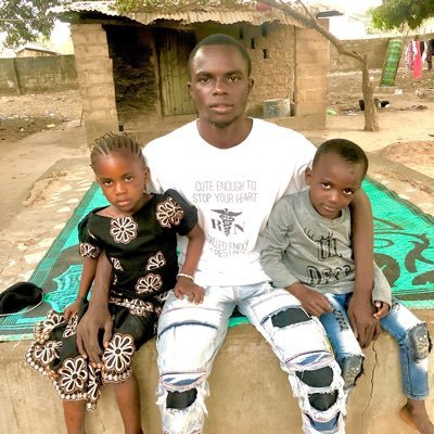 My name is Lamin am from Gambia west Africa and am living with my grandmother and my two twins am a student
