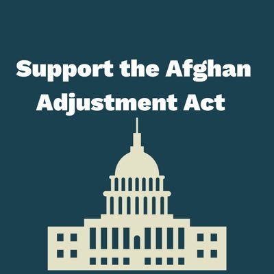 We are a group in support of the #AfghanAdjustmentAct                           Our hope is that this page promotes and supports the passing of this act.