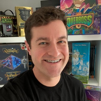 Brotherwise Games Co-Founder. Game Designer, Creative Director & Chief Cosmere Officer. Trying to make the world a more positive & joyful place through games.