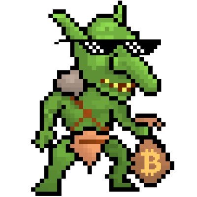 A degen goblin that thinks he's better than most huumans. Trolling goblin twitter. Assembling the goblin horde on discord. https://t.co/uMaMOVT8s7 🟢 green/smelly