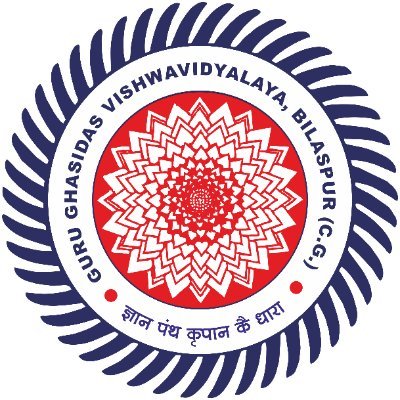 Guru Ghasidas Vishwavidyalaya, is a Central University of India, located in Bilaspur C.G. State, established under Central Universities Act 2009, No. 25 of 2009