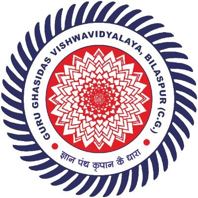 Guru Ghasidas Vishwavidyalaya, is a Central University of India, located in Bilaspur C.G. State, established under Central Universities Act 2009, No. 25 of 2009