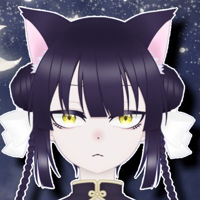 黒森にゃんこ＠雑談黒猫Vtuberさんのプロフィール画像