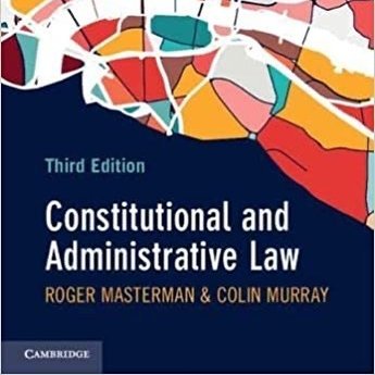 @RogerMasterman (@durhamlawschool) and @CRGMurray (@NCLLawSchool). Authors of Constitutional and Administrative Law (CUP), 3rd ed, 2022.