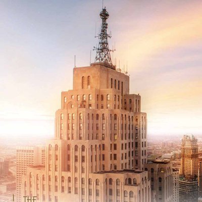 Downtown Detroit's Art Deco masterpiece... Dominating the city's skyline for more than 80 years!