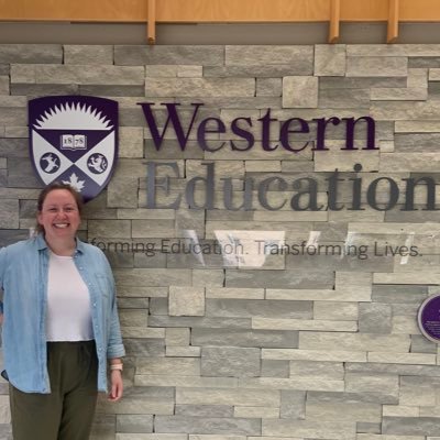 UWO Teacher Candidate; biology+family studies; AMDSB OT  🦋(she/her)