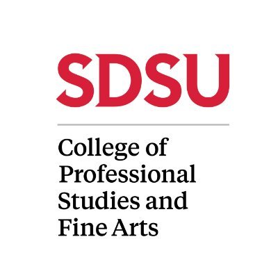 The official account for the College of Professional Studies and Fine Arts at San Diego State University.