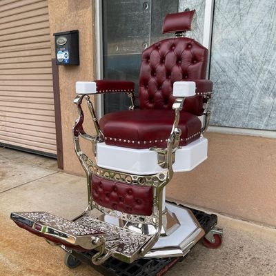 Antique barber chairs/Poles restoration & sales 
Free shipping 🚚✈🌍
Text📩 or Email📧 us for pricing and Quotes.Serious inquiries only please❗
📞(650) 434-0849