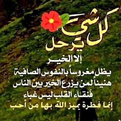 ضع أملك بالله كبير وتفائل مهما يحدث من هم و ضيق & باحث في الطاقة المتجددة لتوليد الكهرباء