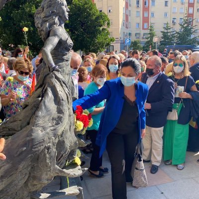 Comisionada Víctimas Terrorismo Comunidad de Madrid. Exigencia y humanidad. Para servir, siempre, Memoria, Verdad, Dignidad y Justicia.