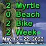 Myrtle Beach Bike Week® Spring Rally - May 13 - 22, 2022  -- Fall Rally - Sept 26 - Oct 2, 2022 Reservations - https://t.co/E2i0fgp6nQ…