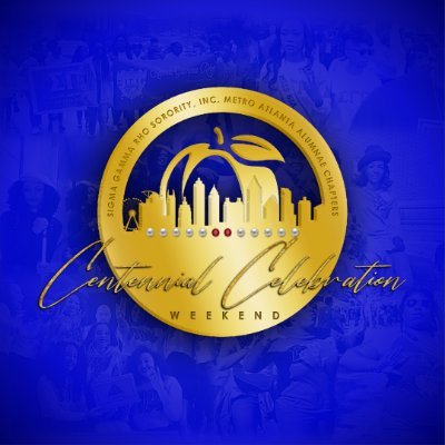 100 years in the making 💛💙 | Sigma Gamma Rho's Centennial Celebration weekend Atlanta | November 10, 2022 - November 13, 2022 | https://t.co/kKeGfmiicn