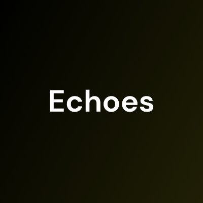 EchoesByNahiko's profile picture. Echoes is @Nahiiko's on-chain visitor's book.