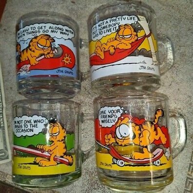 I'm Trevor and I like Garfield and mugs.