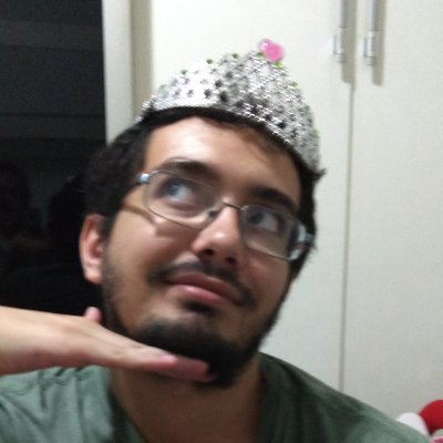 Pai da Alice, cônjuge da @carolb_rpg, adm do @tophatpub, programadore nas horas vagas, criadore de ficha pro foundry, compositore de músicas aleatórias.