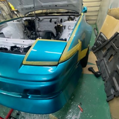 s13シルビアに1JZを載せます！ 現在ボディ・エアロ加工中💦 無言フォロー失礼します🙇 #s13 #silvia #シルビア #1jz