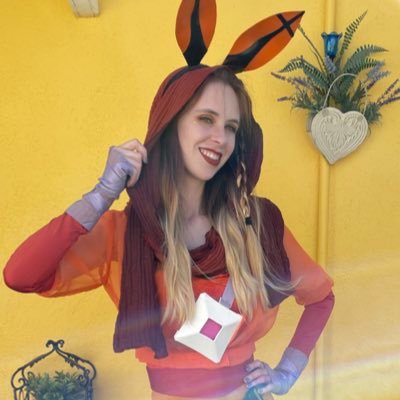 Christiana~30 she/her~TWRP Bunny, Skilled Craft Stitcher and Technician at Universal, proud member of IATSE, Cosplayer, Archer